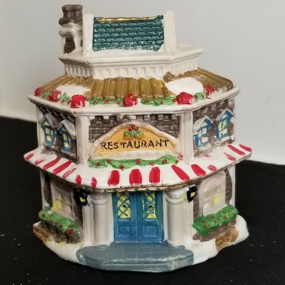 COBBLESTONE CORNERS 2004 Windham Lighted Restaurant - Pre-Owned - Picture 1 of 8